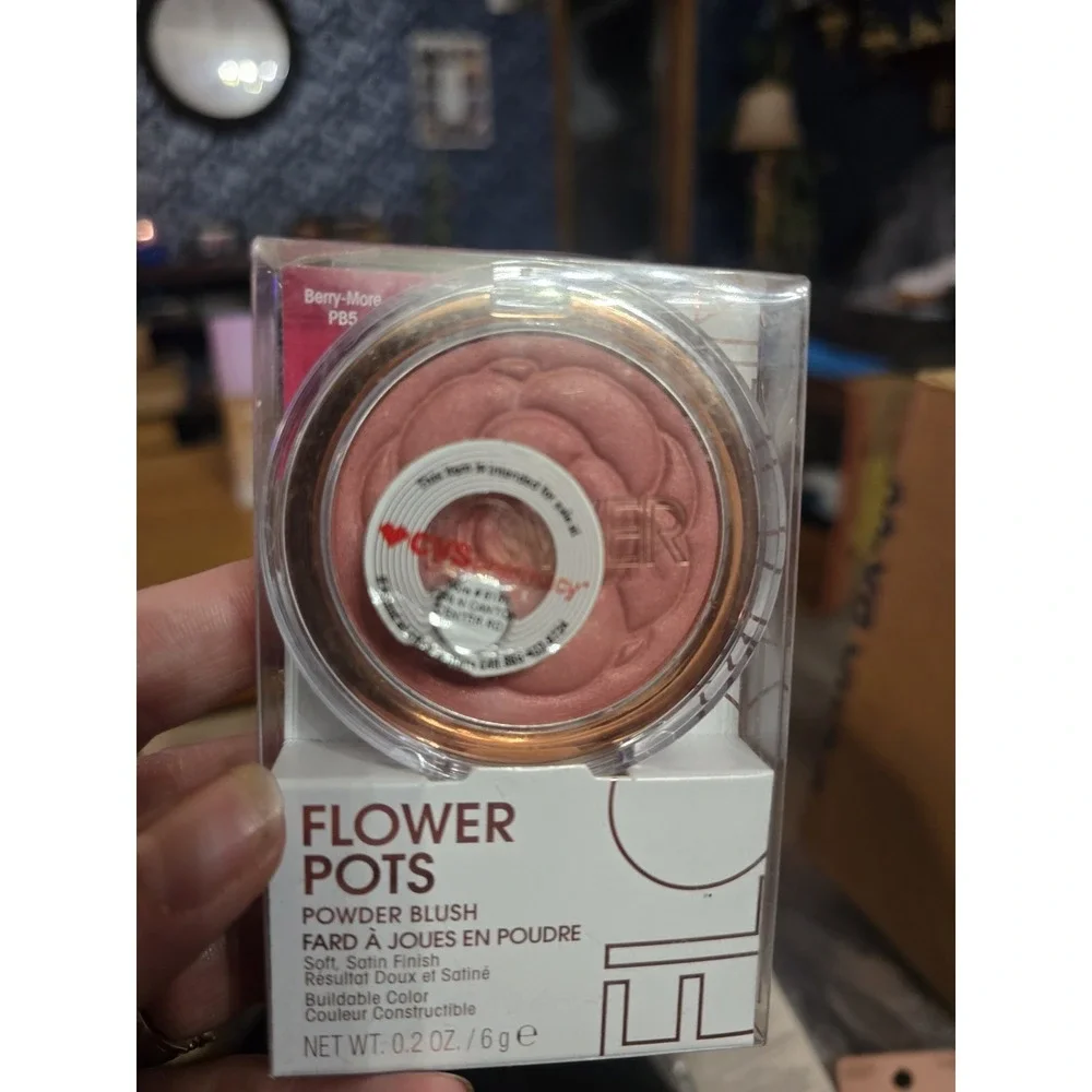 Flower Beauty‎ Flower Pots Powder Blush #PB5  Berry-More